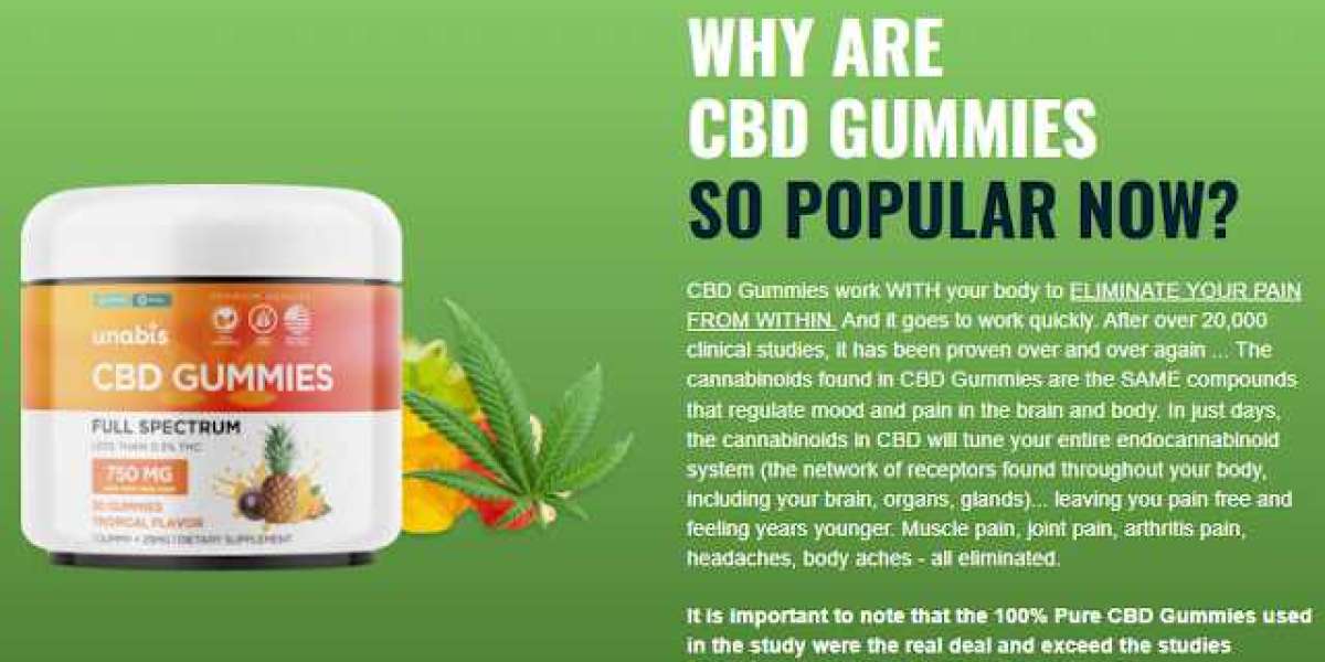 unabis CBD Gummies Benefits And Why It's Become People 1st Choice?