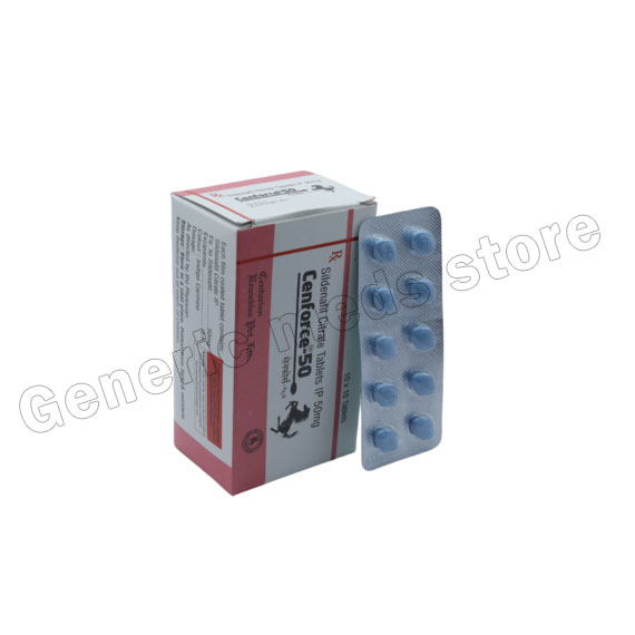 Buy Cenforce 50 Mg [20% discount] (Sildenafil Citrate)