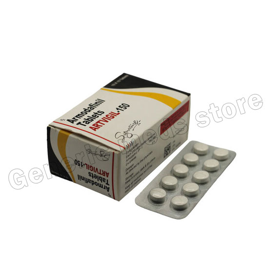 Artvigil 150 mg- Buy Armodafinil Online - Genericmedsstore