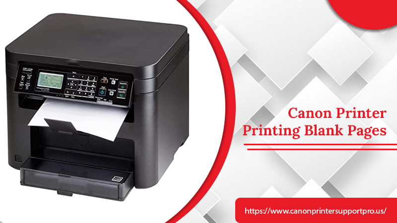 Steps To Fix Canon Printer Printing Blank Pages