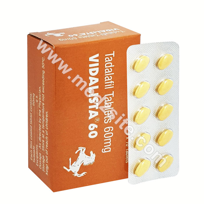 Vidalista 60 Mg | Tadalafil | Uses | Dosage | Precautions
