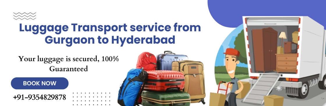 Luggage transport service from Gurgaon to Hyderabad Aone Packer Cover Image