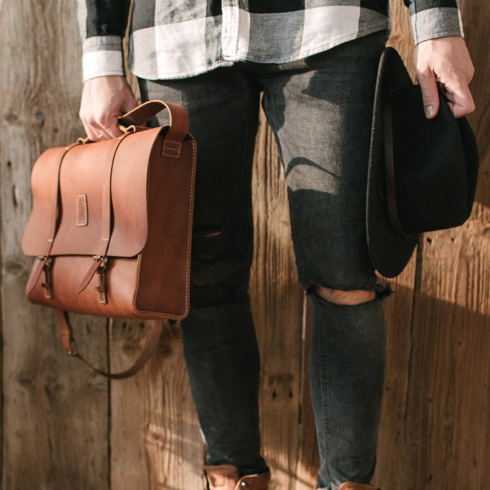 Leather Messenger Bags | Men's Messenger Bags | ULB