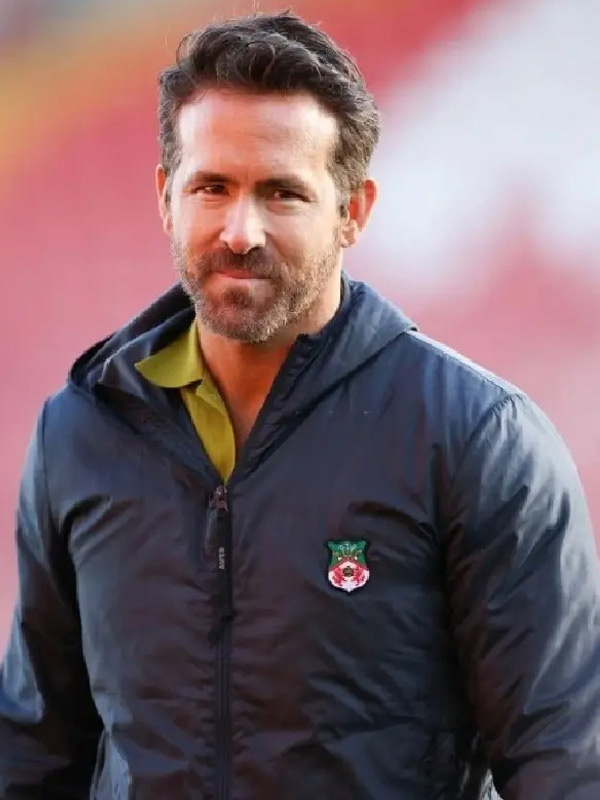 Welcome To Wrexham S02 Ryan Reynolds Blue Jacket - J4Jacket