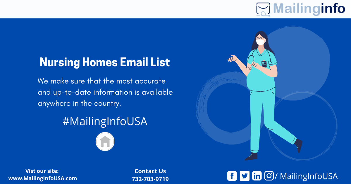 Nursing Home Email List | Nursing Home Mailing List