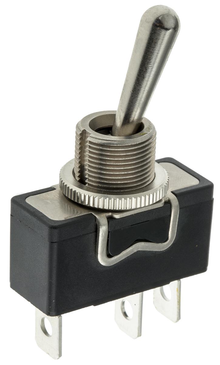 APEM | X32CP | ET16785275 | SPDT Toggle Switch, On-Off-On, Panel-Mount | Toggle Switches | Enrgtech LTD