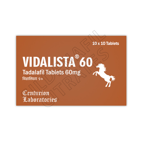 Vidalista 60 Tablets | Best Medicine For Treat ED | Sildenafilcitrates