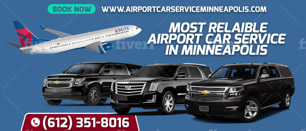 Minneapolis Luxurious Executive Sedan Car Service Cost | Airport Terminal Transportation