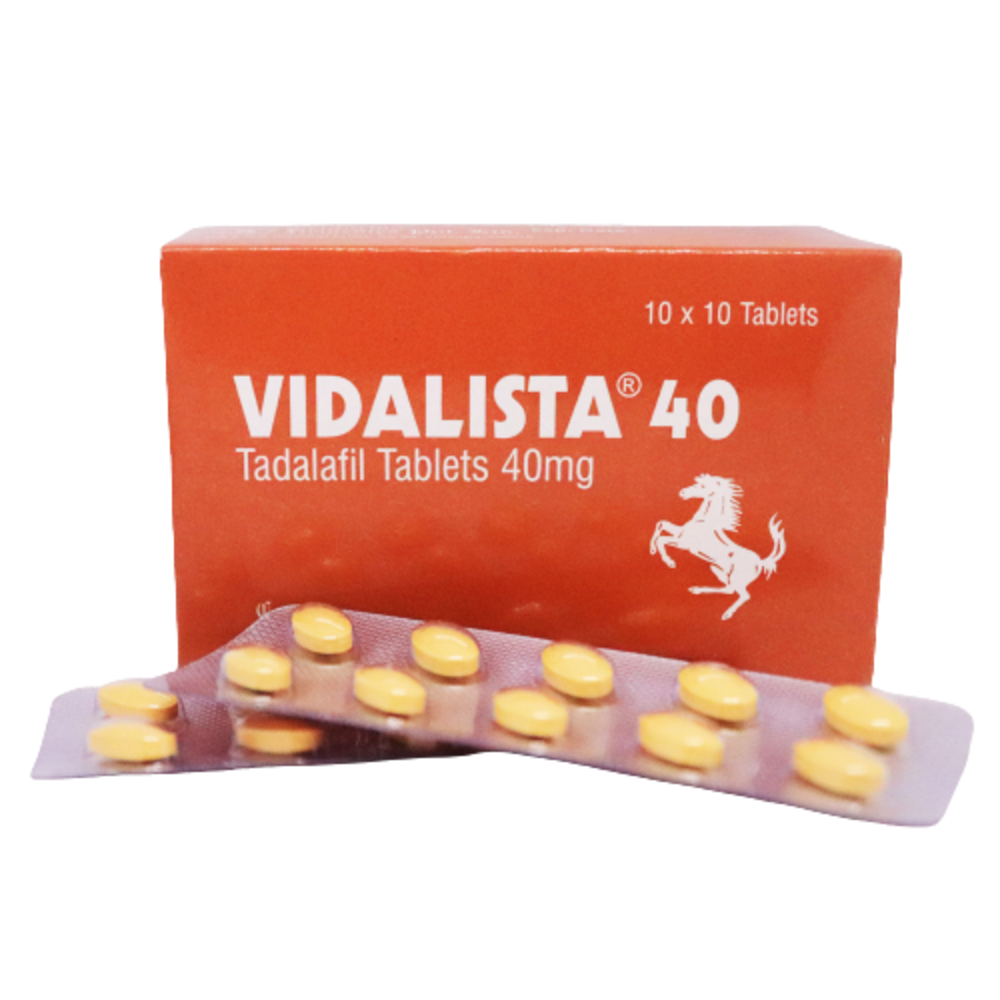 Vidalista 40 Mg : Tadalafil, Uses, Side Effect, Benefits, UK