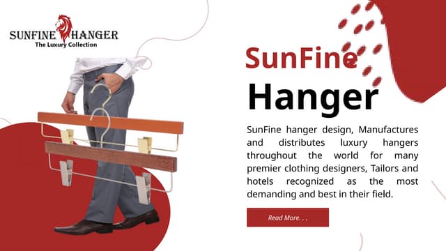 SunFine Hangers Elevating Your Wardrobe with the Best Luxury Hangers.pptx | Free Download