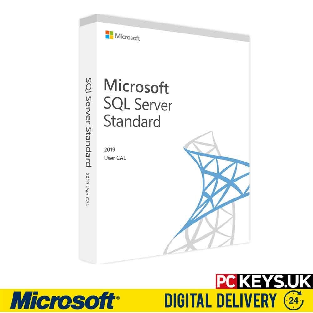 Microsoft SQL Server 2019 Standard 10 USER CALS