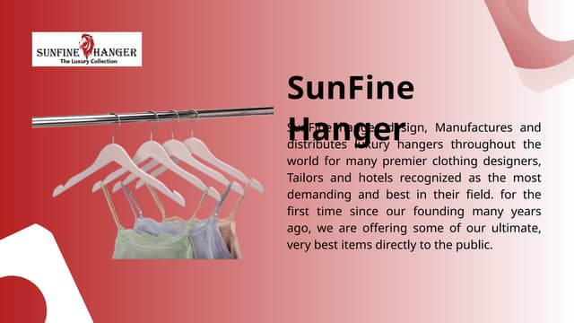 Why You Should Choose High-Quality Shirt Hangers Online for Your Wardrobe | PPT