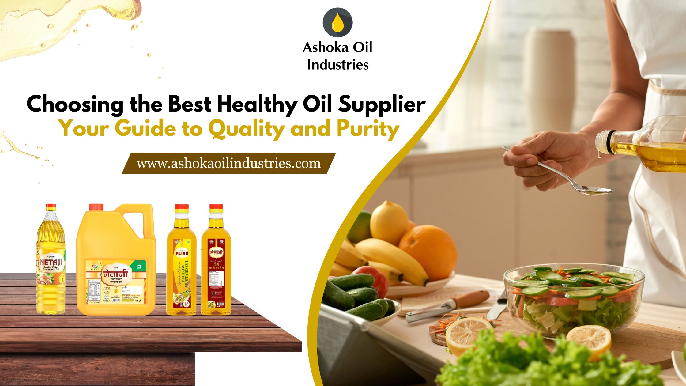 Choosing the Best Healthy Oil Supplier – Your Guide to Quality and Purity