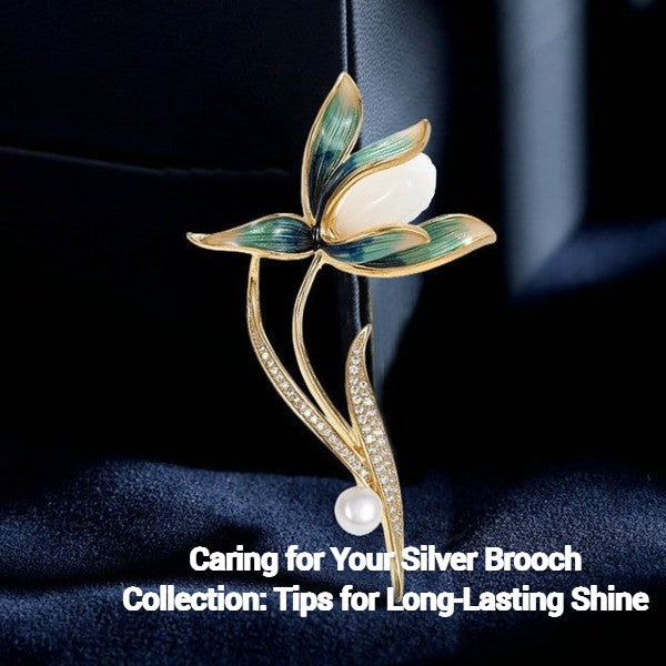 Caring for Your Silver Brooch Collection: Tips for Long-Lasting Shine  – Breeliq