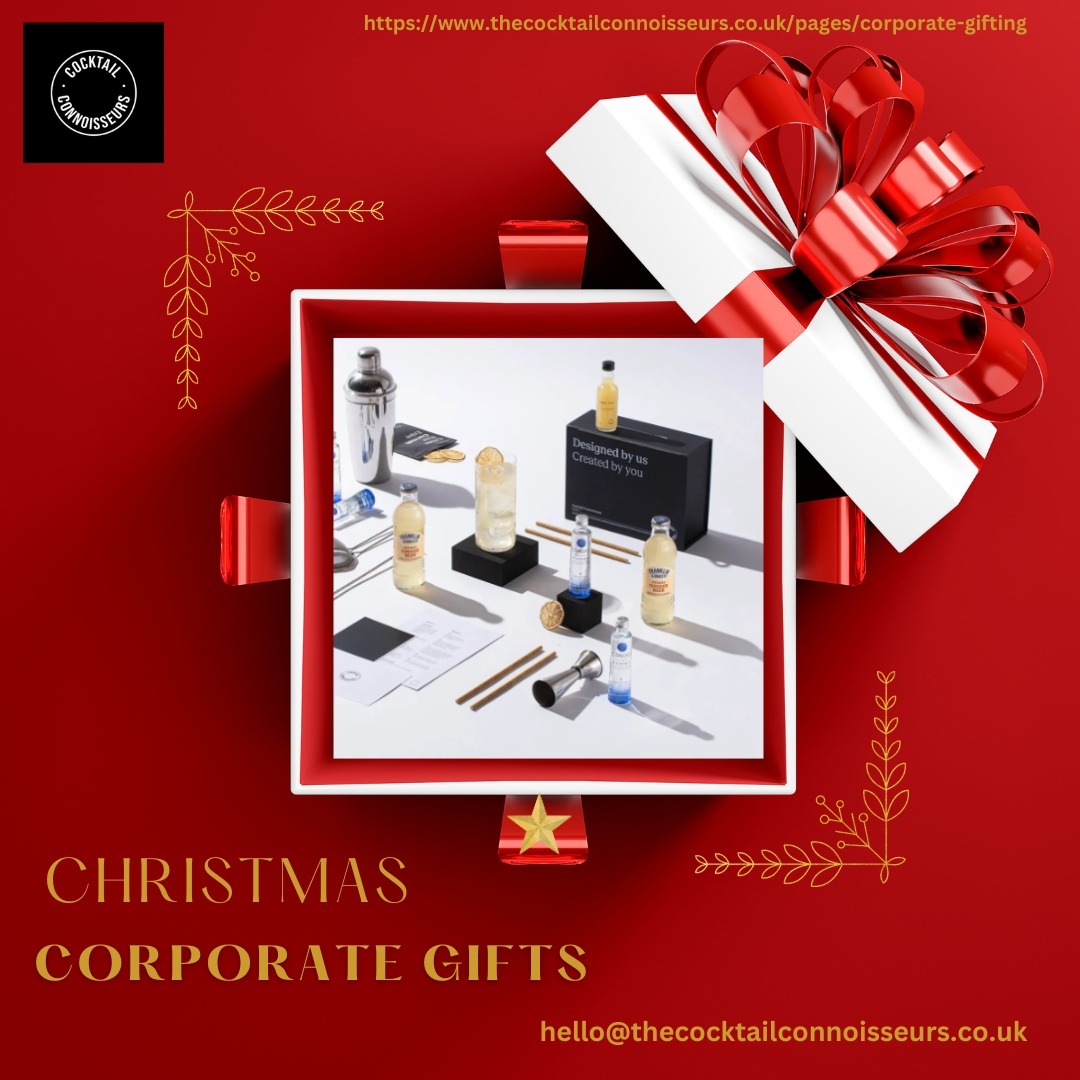 cocktail connoisseurs — Impress Clients with Premium Christmas Corporate...