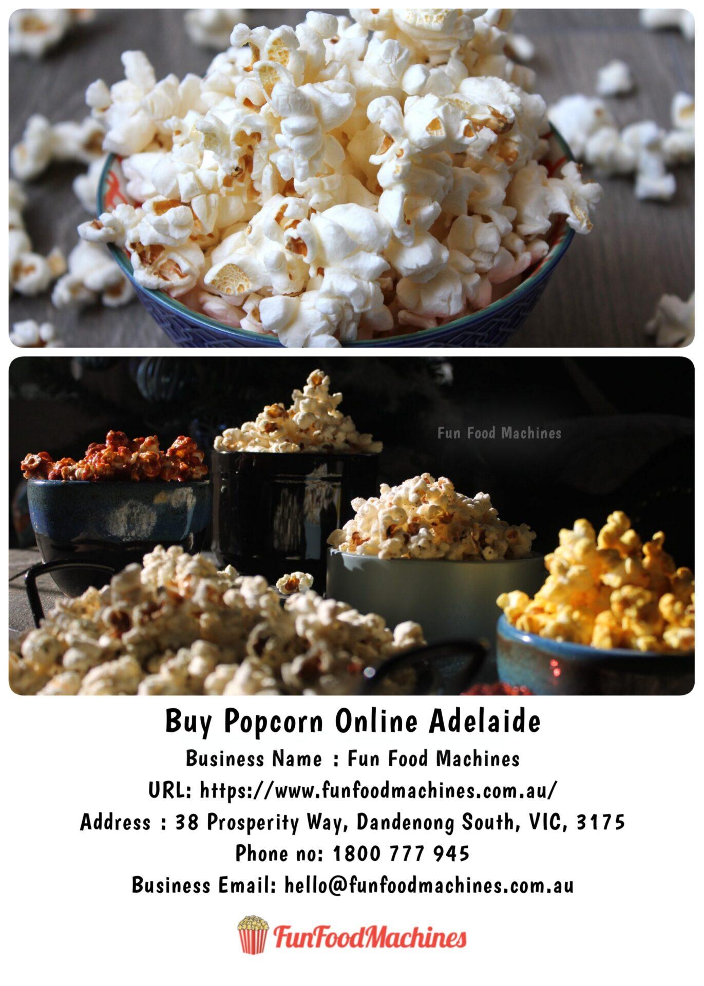 What Are The Different Kinds Of Popcorn Adelaide Machine