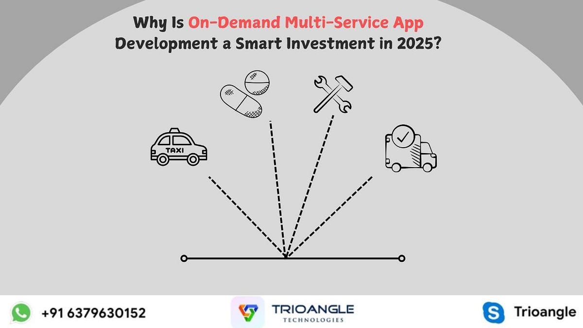 Why Is On-Demand Multi-Service App Development a Smart Investment in 2025? | by Rosyamra | Jan, 2025 | Medium