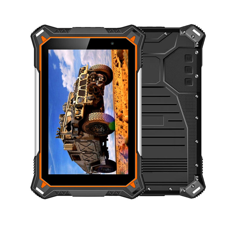 8 Inch Rugged Tablet with NFC | Fingerprint | Barcode Scanner