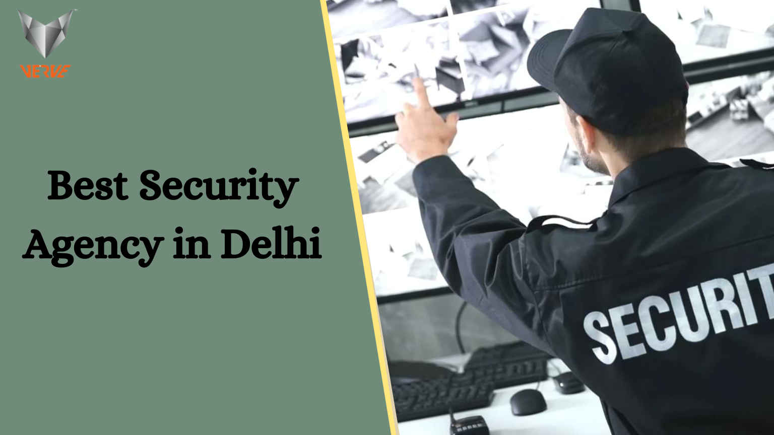 Top Services Offered by the Best Security Agency in Delhi