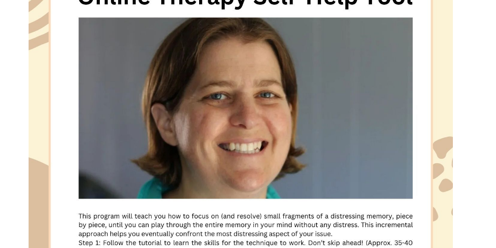 Online Therapy Self-Help Tool by Therapy Shortcut - Infogram