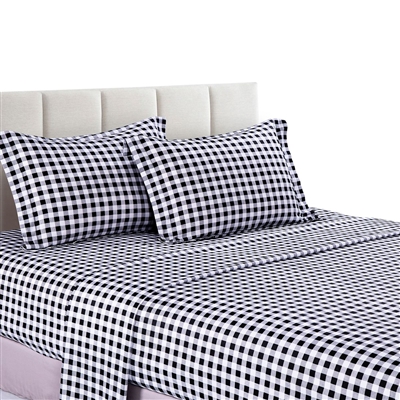 100% Cotton Sheet Set with Pillowcases â€“ Soft, Durable, and Breathable