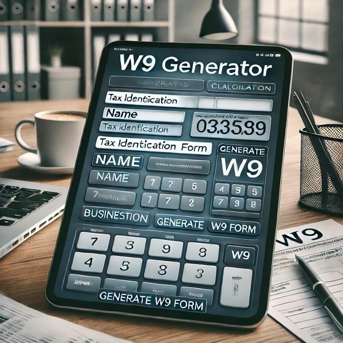 Streamline Your Tax Documentation with a W9 Generator C...