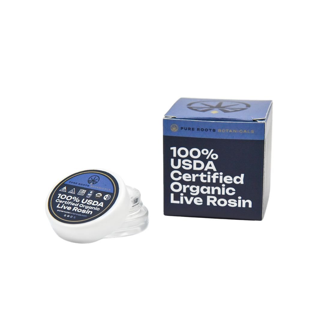 Buy Live Rosin Concentrate | USDA Organic | Pure Roots Botanicals