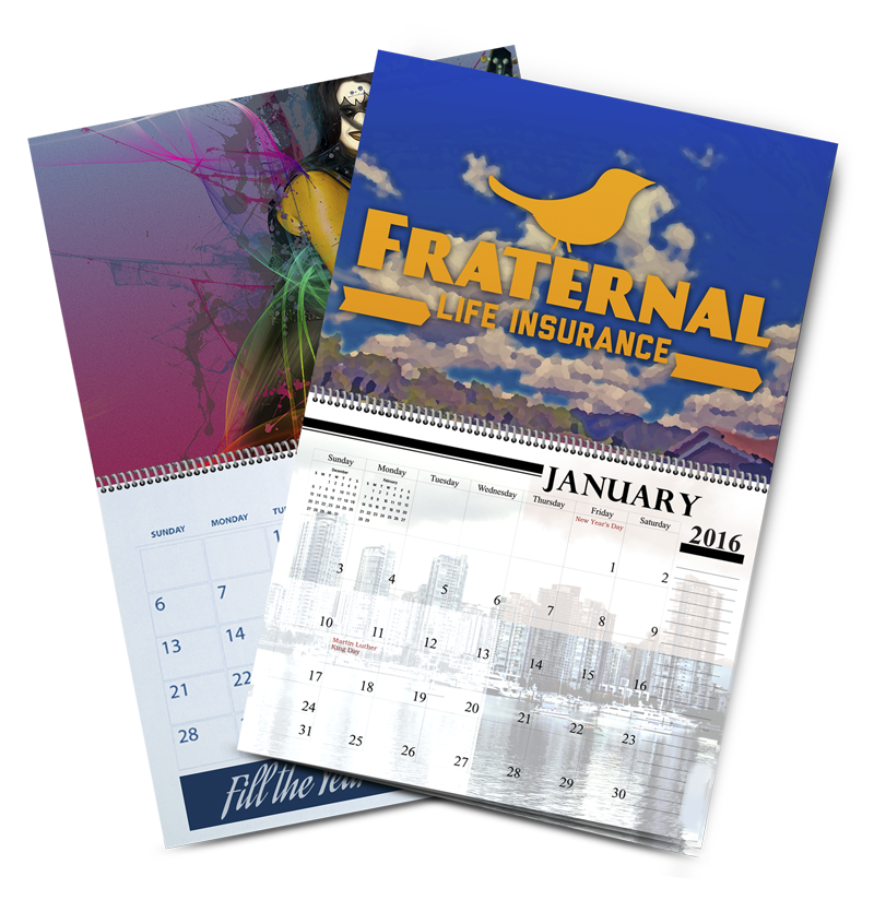 Seasonal vs. Annual Custom Printed Calendars – BigBizStuff