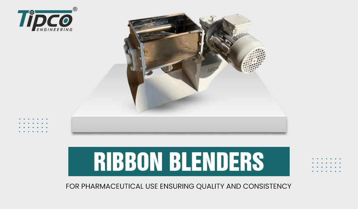 Ribbon Blender Machine for Pharmaceutical Use - Tipco