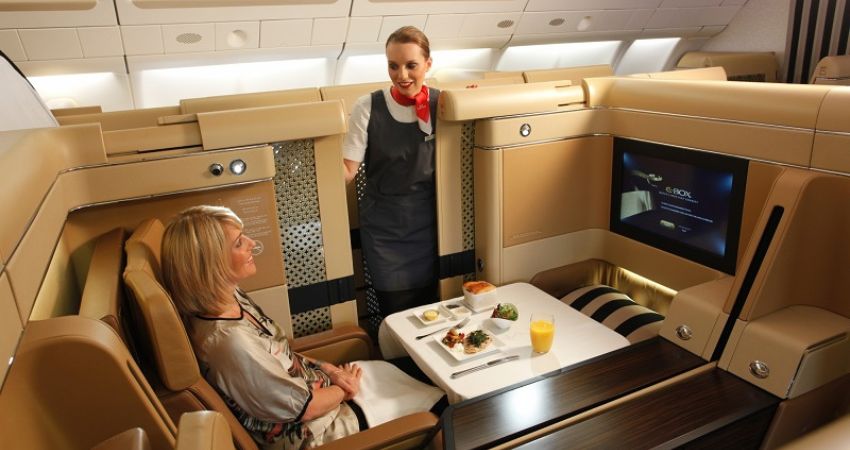 JetBlue Airlines offers the best first-class flights