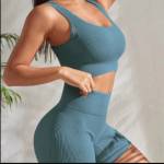 Seamless Ribbed Yoga Set Profile Picture