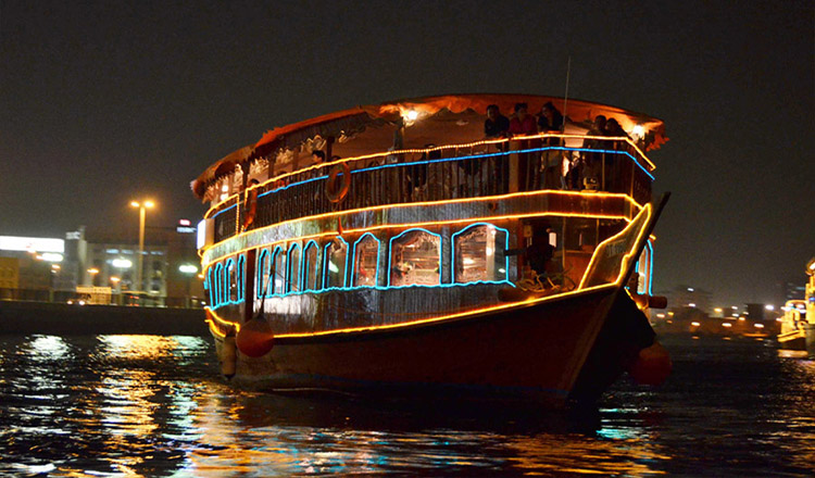 Dhow Cruise Creek Dinner Silver - 2 Hours Dinner