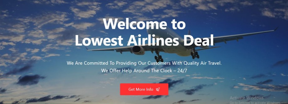 Lowest airlines deal Cover Image