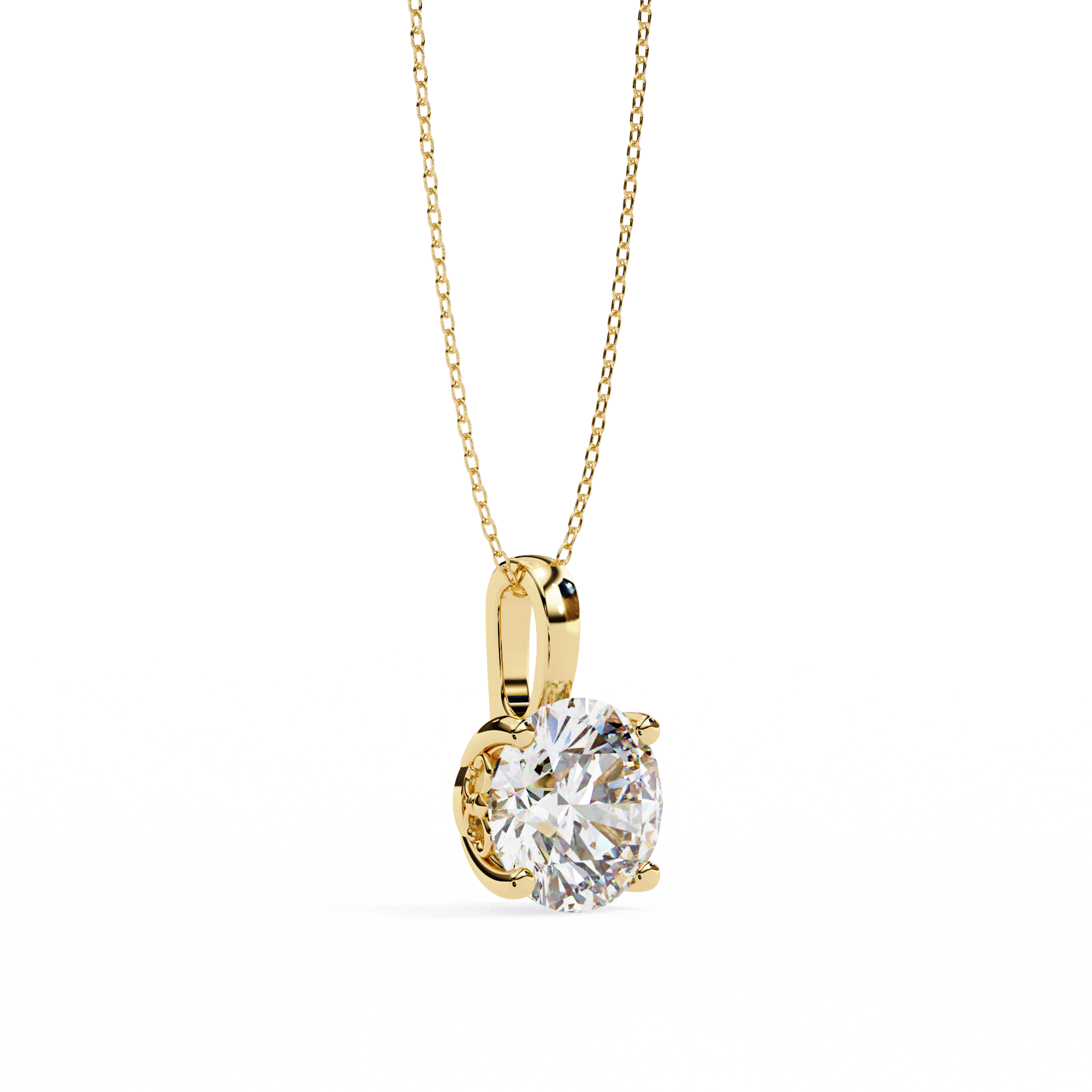 3 Carat Majestic Cushion Pendant - Carat & Kin