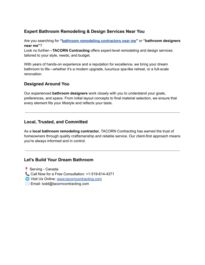PPT - bathroom remodeling contractors near me PowerPoint Presentation, free download - ID:14254759