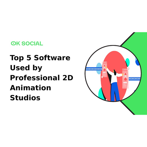 Top 5 Software Used by Professional 2D Animation Studios