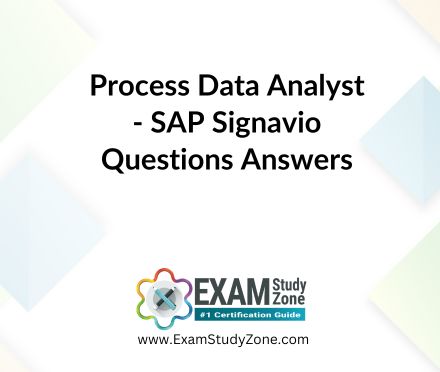 Process Data Analyst - SAP Signavio [C_SIGDA_2403] Q&A