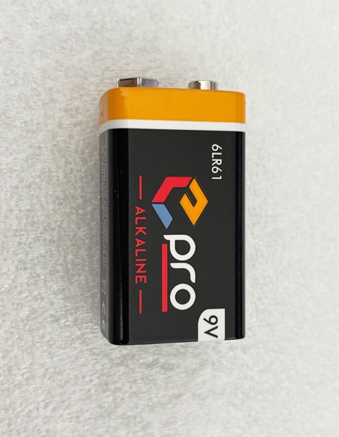 E-Pro Heavy Duty 9V Battery Zinc-Manganese 550mAh | BTRS-5 | Enrgtech LTD