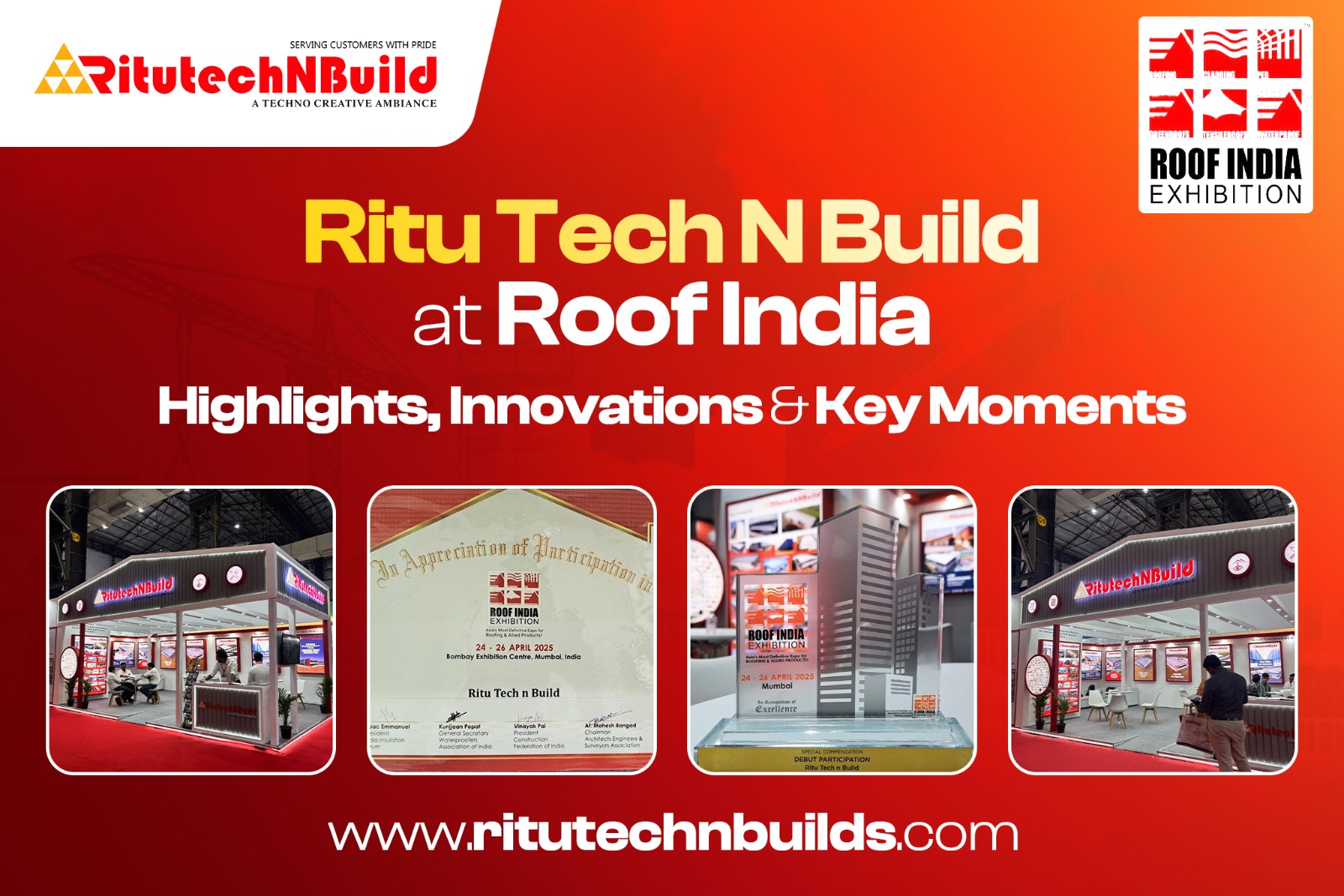 Ritu Tech N Build at Roof India: Highlights, Innovations & Key Moments