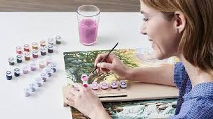 Art + Therapy – Adults Painting by Numbers