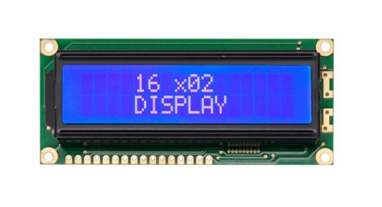 WINSTAR WH1602J-TMI-CT#, 16x2 Character Display, STN Negative Blue, LED, White | WH1602J-TMI-CT# | HT204496 | Halltronics