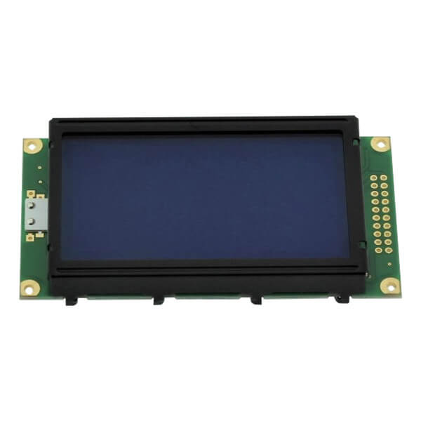 WINSTAR WG12864M-AMI-V#N, 128x64 LCD Display, STN Negative Blue, LED, Amber | WG12864M-AMI-V#N | HT204765 | Halltronics