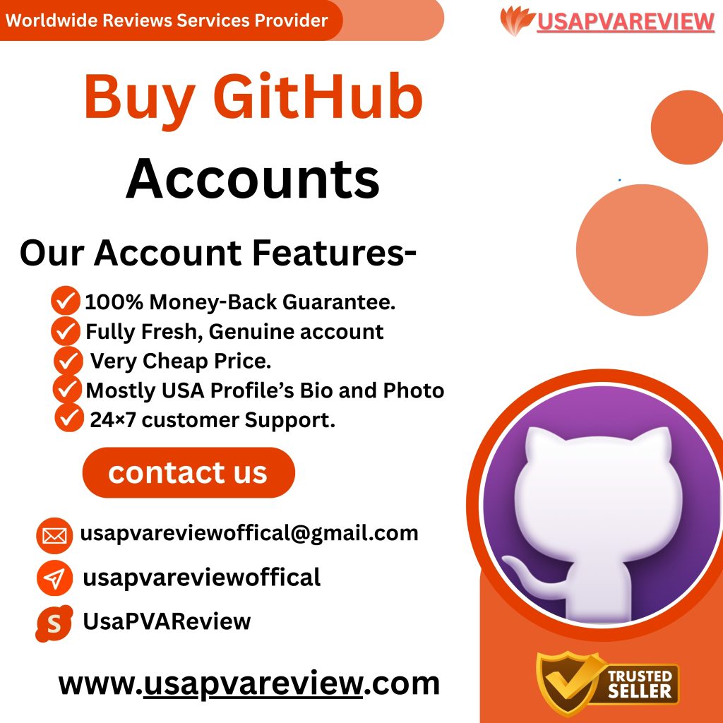 Buy GitHub Accounts - USAPVAREVIEW