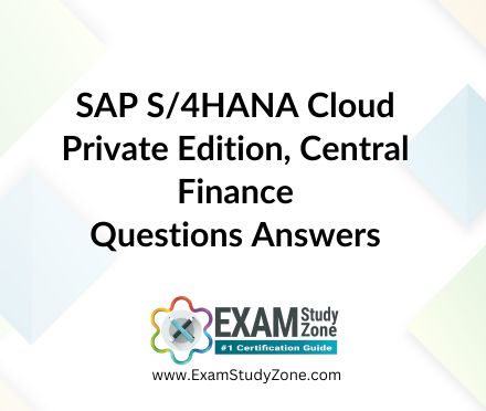 S/4HANA Cloud Private Edition, Central Finance [C_S4FCF_2023]