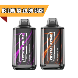 Buy Crystal Prime Deluxe 18000 Vape | 18k Puffs for Only £11.99