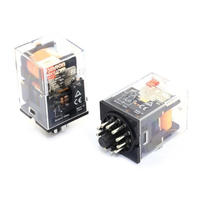 Power Relays, Over 2 Amps | Omron Automation And Safety MK3P-I AC24 | Enrgtech LTD