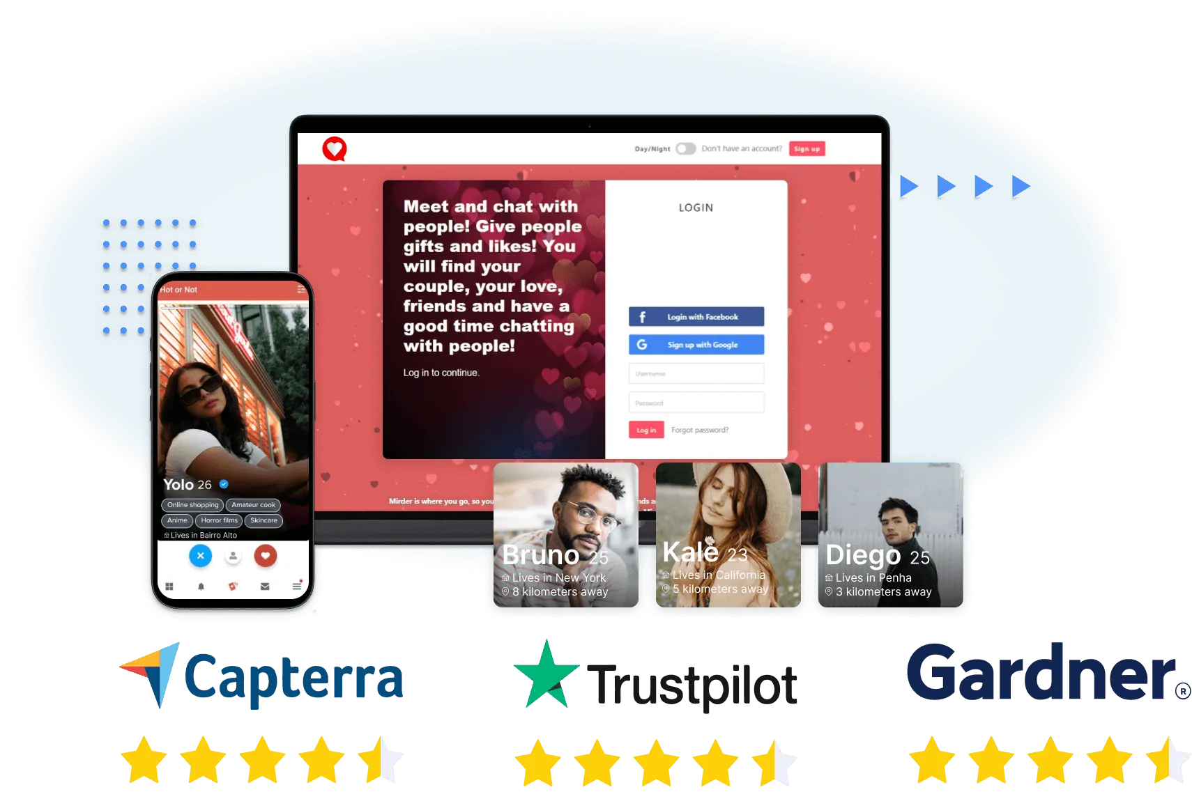 Tinder Clone – Readymade On-Demand Dating App Script