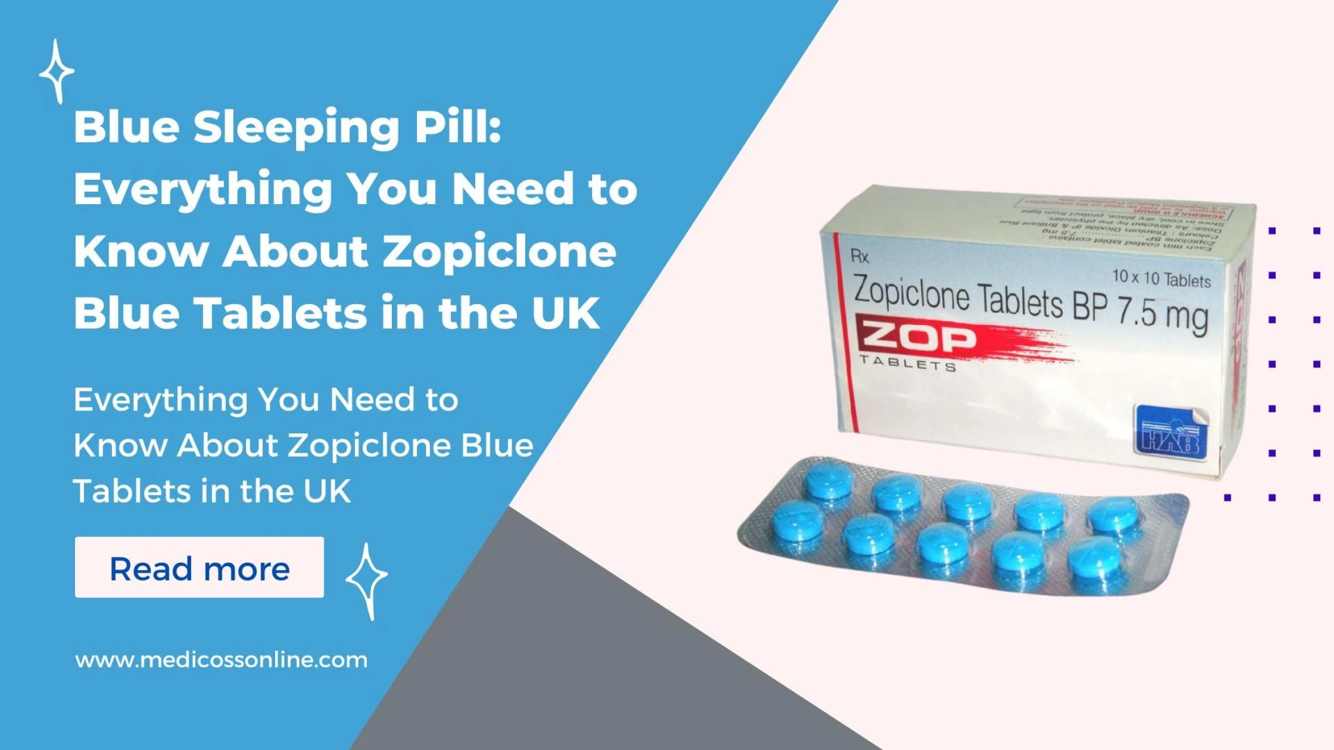 Blue Sleeping Pill: Everything You Need to Know About Zopiclone Blue Tablets in the UK -  WriteUpCafe