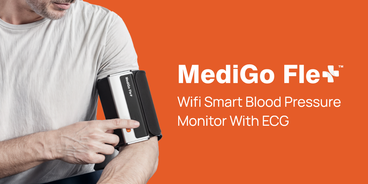 Smart Blood Pressure Monitor with ECG | MediGo Flex