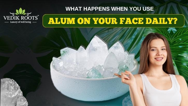 What Happens When You Use Alum on Your Face Daily?